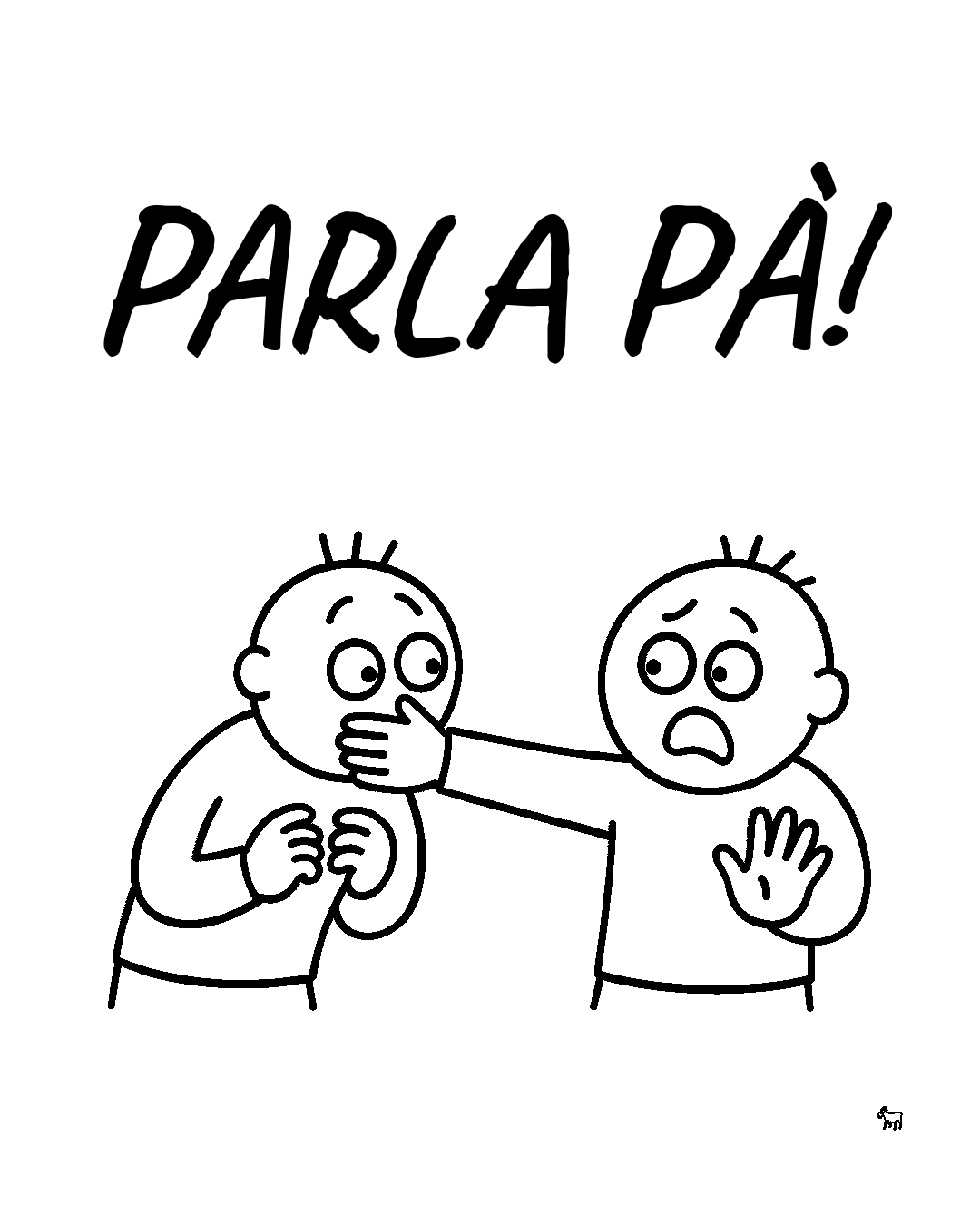 Illustrazione BojaLab Parla pà